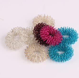 טבעות סוג'וק צבעוניות (5 יח')