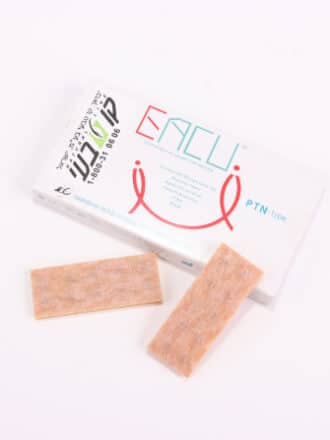 מחטים לאוזן עם פלסטר קופסא (100 יח') 18/13 PTN (ת"ק 03.2026)