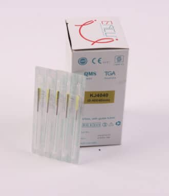 מחט KJ 40X40 איקו + מוליך(100 יח')