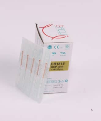 מחט CB 18X15 ללא מוליך ראש נחושת(100 יח')